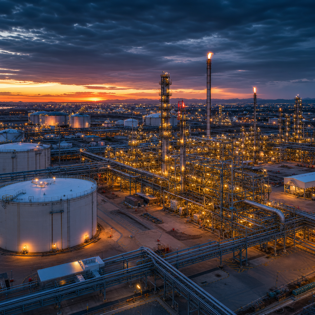 Oil and Gas Processing Plant Project