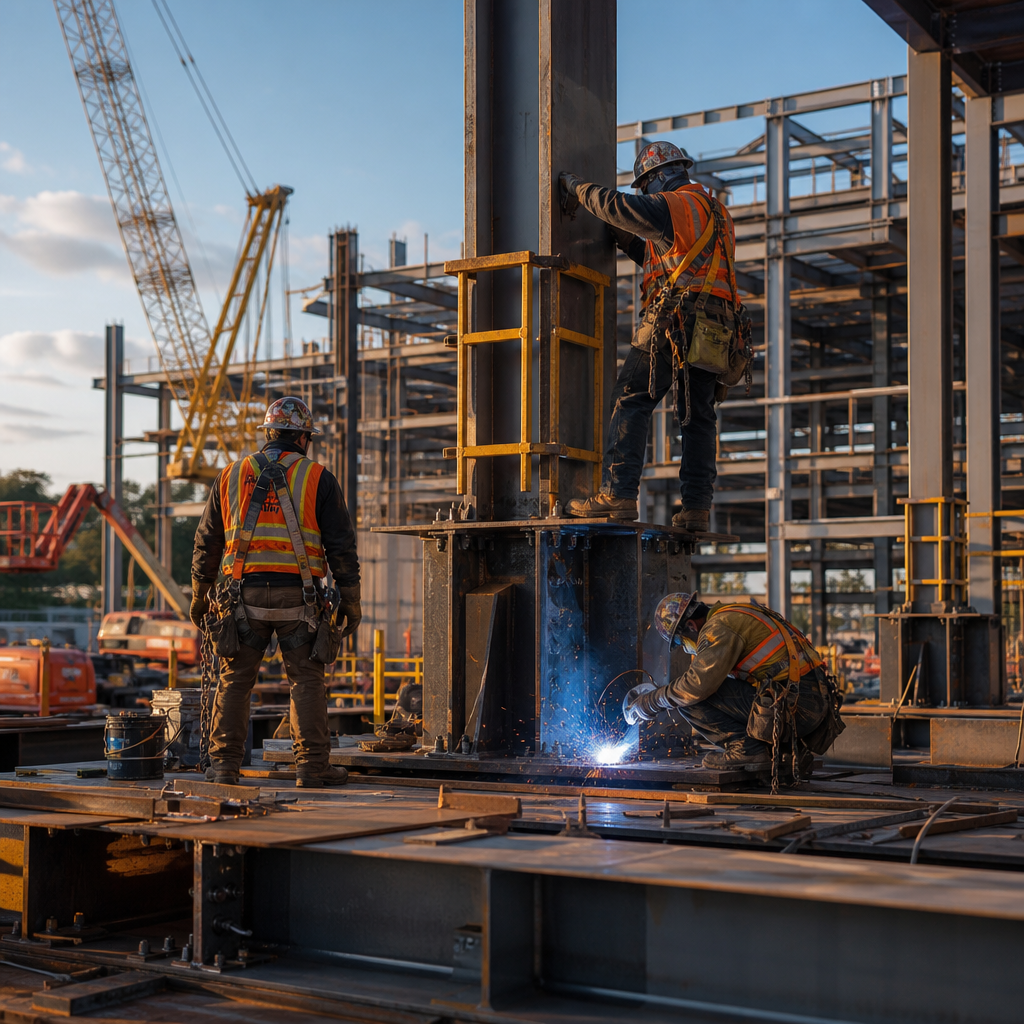 Steel Structure Construction Project